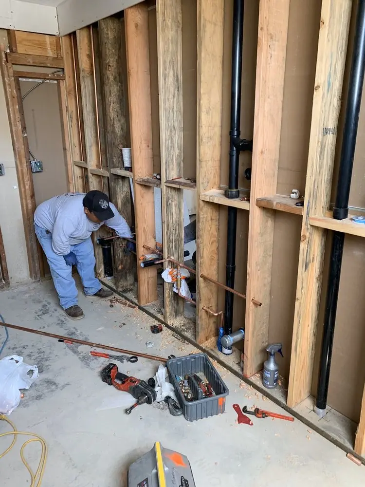 Commercial rough-in plumbing for Commercial Plumbing in Huntington Park